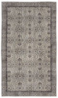 Beige Over Dyed Vintage Rug 4'10'' x 8'7'' ft 148 x 262 cm