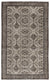 Beige Over Dyed Vintage Rug 4'12'' x 8'1'' ft 152 x 246 cm