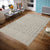 Beige Over Dyed Rug I Traditional Design Rug | Turkish Rug | Hand Weaving Rug  | Bedroom Rug | Wool Rug | Vintage Rug | Tumbled Rug  | Naturel Rug | Boho Rug I 6'3'' x 9'7'' ft 190 x 293 cm