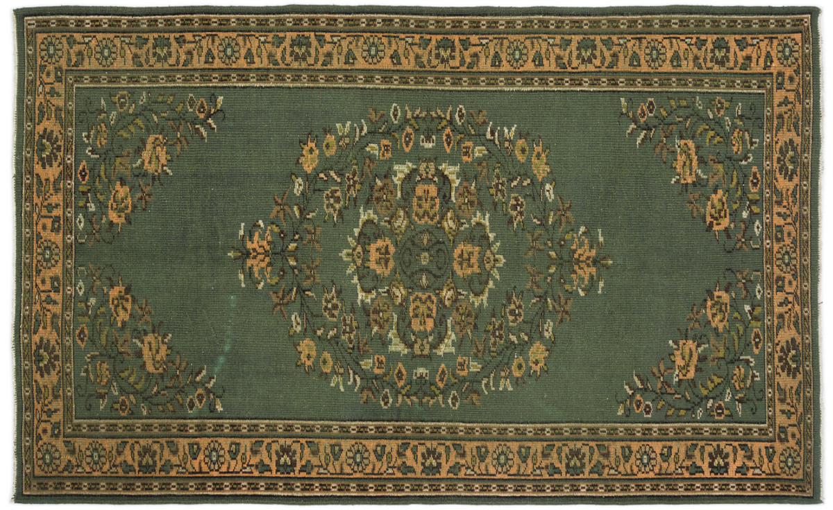 Traditional Design Natural Aged Vintage Rug 5&#39;11&#39;&#39; x 9&#39;5&#39;&#39; ft 181 x 288 cm