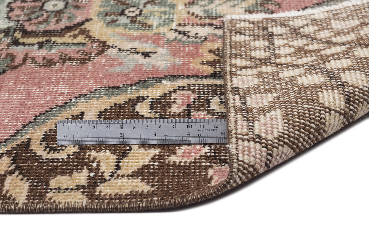 Naturel Over Dyed Vintage Rug 5&#39;6&#39;&#39; x 9&#39;4&#39;&#39; ft 167 x 285 cm