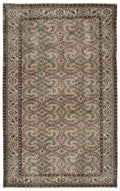 Naturel Over Dyed Vintage Rug 6'0'' x 9'9'' ft 184 x 297 cm