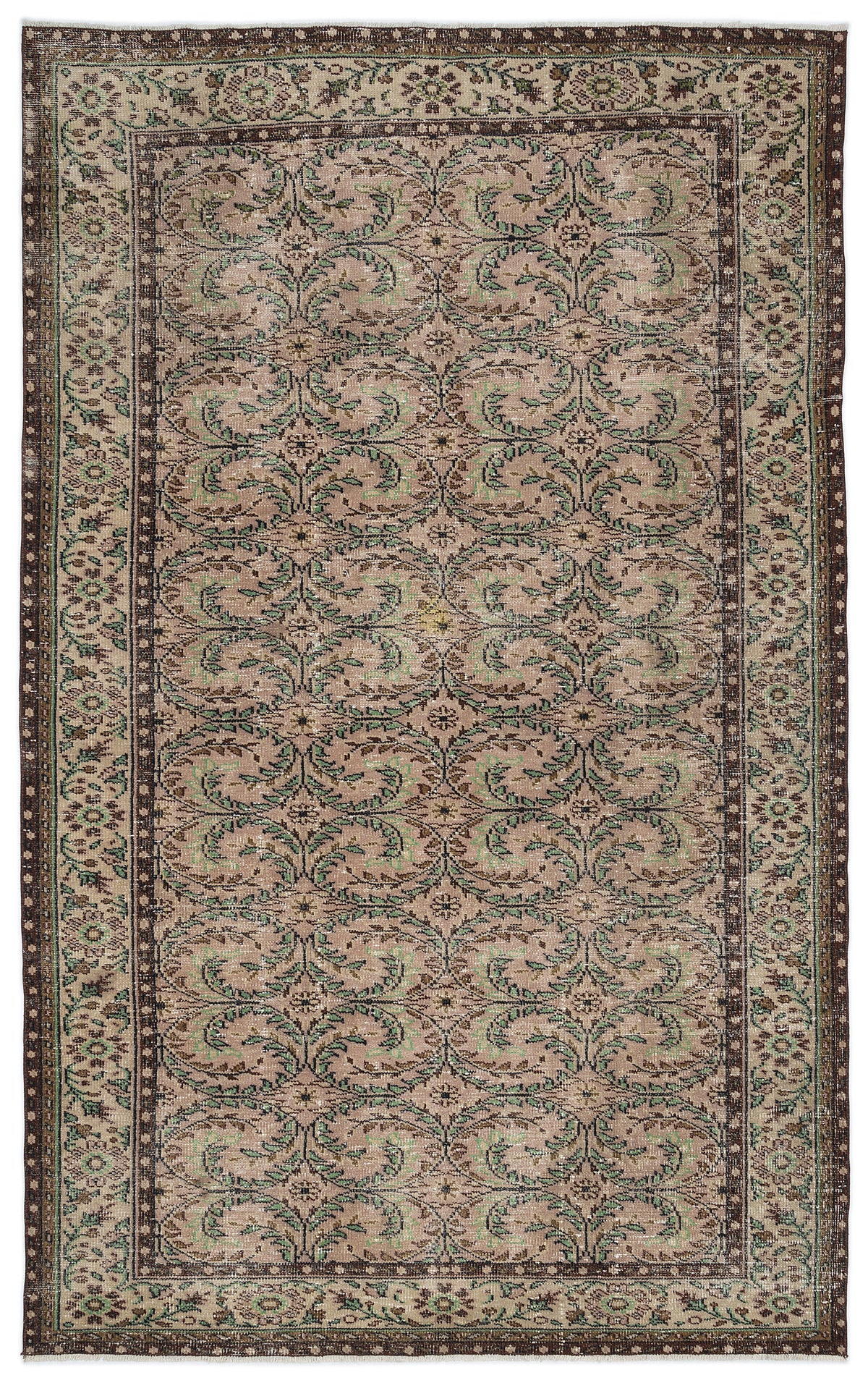 Naturel Over Dyed Vintage Rug 6&#39;0&#39;&#39; x 9&#39;9&#39;&#39; ft 184 x 297 cm
