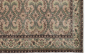 Naturel Over Dyed Vintage Rug 6'0'' x 9'9'' ft 184 x 297 cm