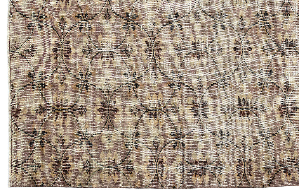 Retro Over Dyed Vintage Rug 5'11'' x 9'7'' ft 181 x 293 cm