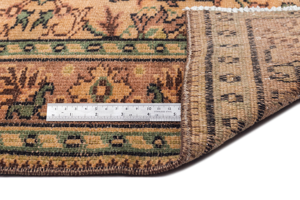 Naturel Over Dyed Vintage Rug 6&#39;2&#39;&#39; x 8&#39;8&#39;&#39; ft 188 x 263 cm