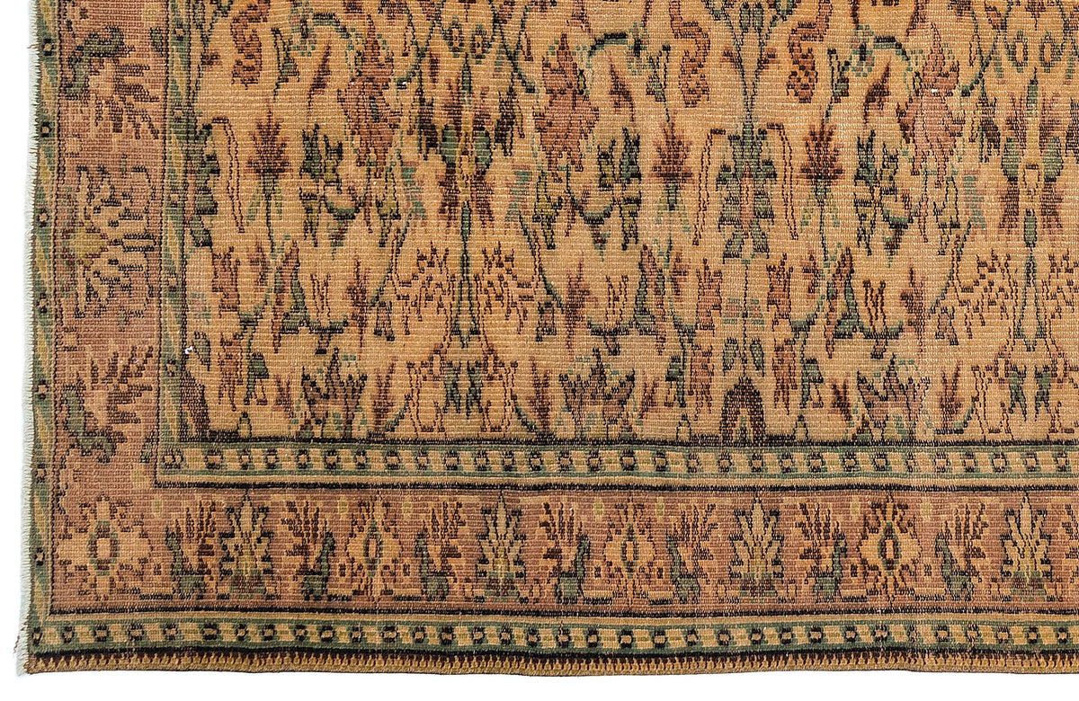 Naturel Over Dyed Vintage Rug 6&#39;2&#39;&#39; x 8&#39;8&#39;&#39; ft 188 x 263 cm