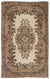 Naturel Over Dyed Vintage Rug 5'4'' x 8'8'' ft 163 x 264 cm