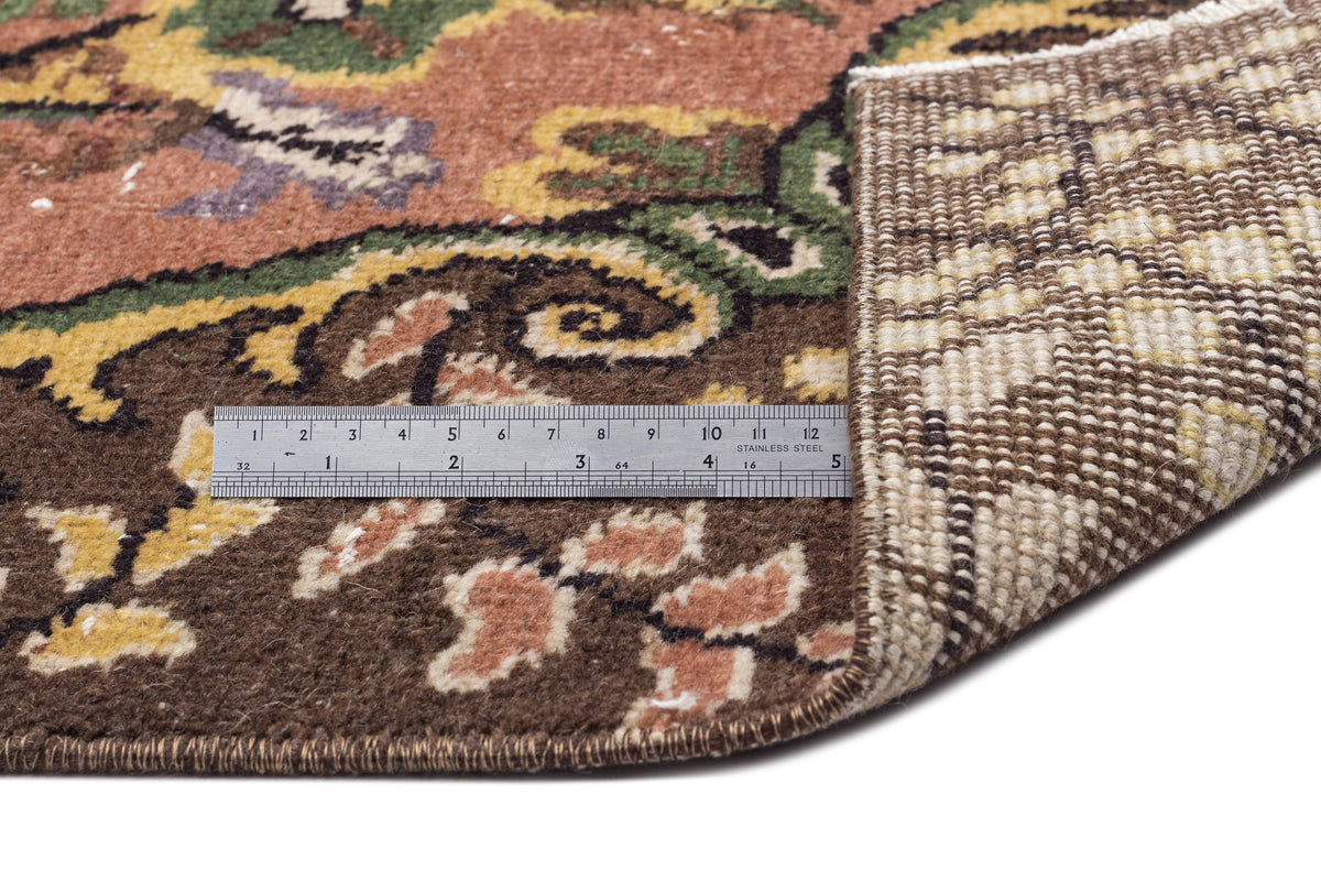 Naturel Over Dyed Vintage Rug 5&#39;9&#39;&#39; x 10&#39;1&#39;&#39; ft 174 x 308 cm