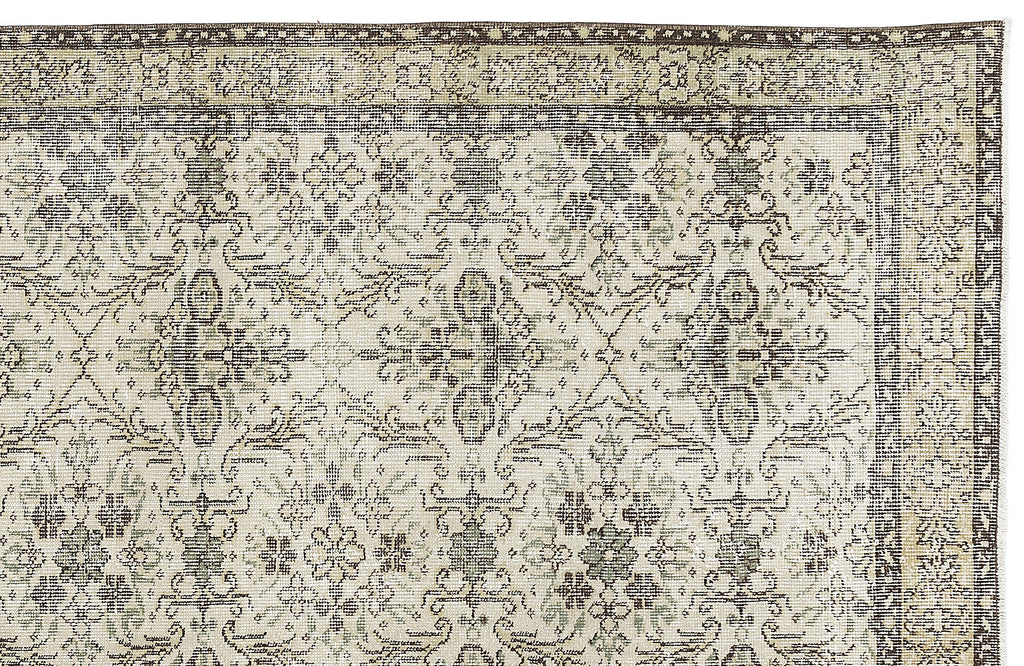 Naturel Over Dyed Vintage Rug 4'9'' x 8'0'' ft 144 x 245 cm