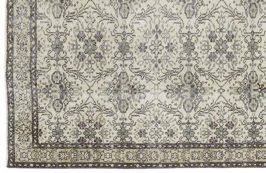 Naturel Over Dyed Vintage Rug 4'9'' x 8'0'' ft 144 x 245 cm