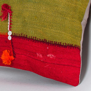 Bohemian_Multiple Color_Kilim Pillow Cover_16x16_Z1003_7708