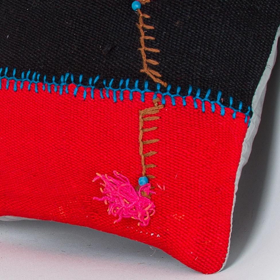 Bohemian_Multiple Color_Kilim Pillow Cover_16x16_Z1003_7741