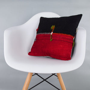 Bohemian_Multiple Color_Kilim Pillow Cover_16x16_Z1003_7811
