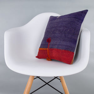 Bohemian_Multiple Color_Kilim Pillow Cover_16x16_Z1003_7822