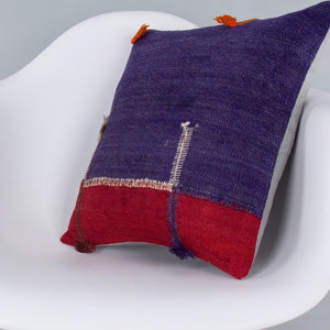Bohemian_Multiple Color_Kilim Pillow Cover_16x16_Z1003_7824
