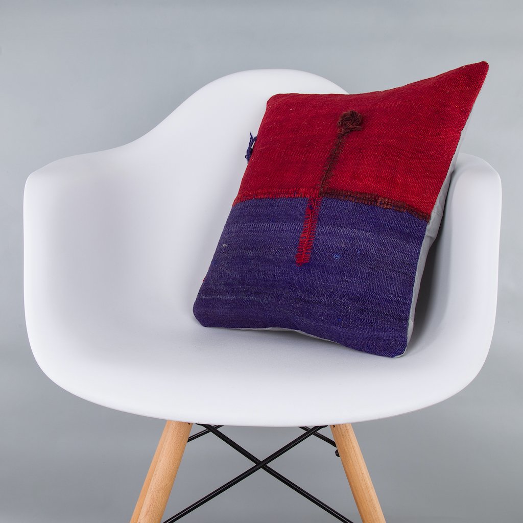 Bohemian_Multiple Color_Kilim Pillow Cover_16x16_Z1003_7827