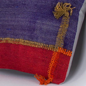 Bohemian_Multiple Color_Kilim Pillow Cover_16x16_Z1003_7828