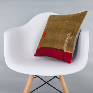 Bohemian_Multiple Color_Kilim Pillow Cover_16x16_Z1003_7829