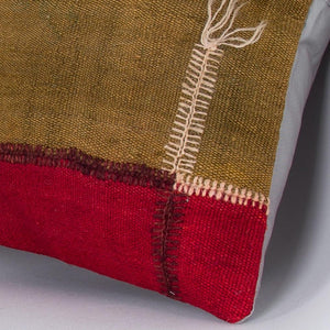 Bohemian_Multiple Color_Kilim Pillow Cover_16x16_Z1003_7829