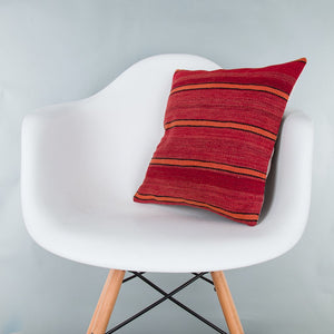Bohemian_Multiple Color_Kilim Pillow Cover_16x16_Z1003_8120