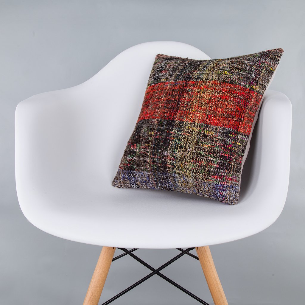Contemporary_Multiple Color_Kilim Pillow Cover_16x16_Z1006_7279