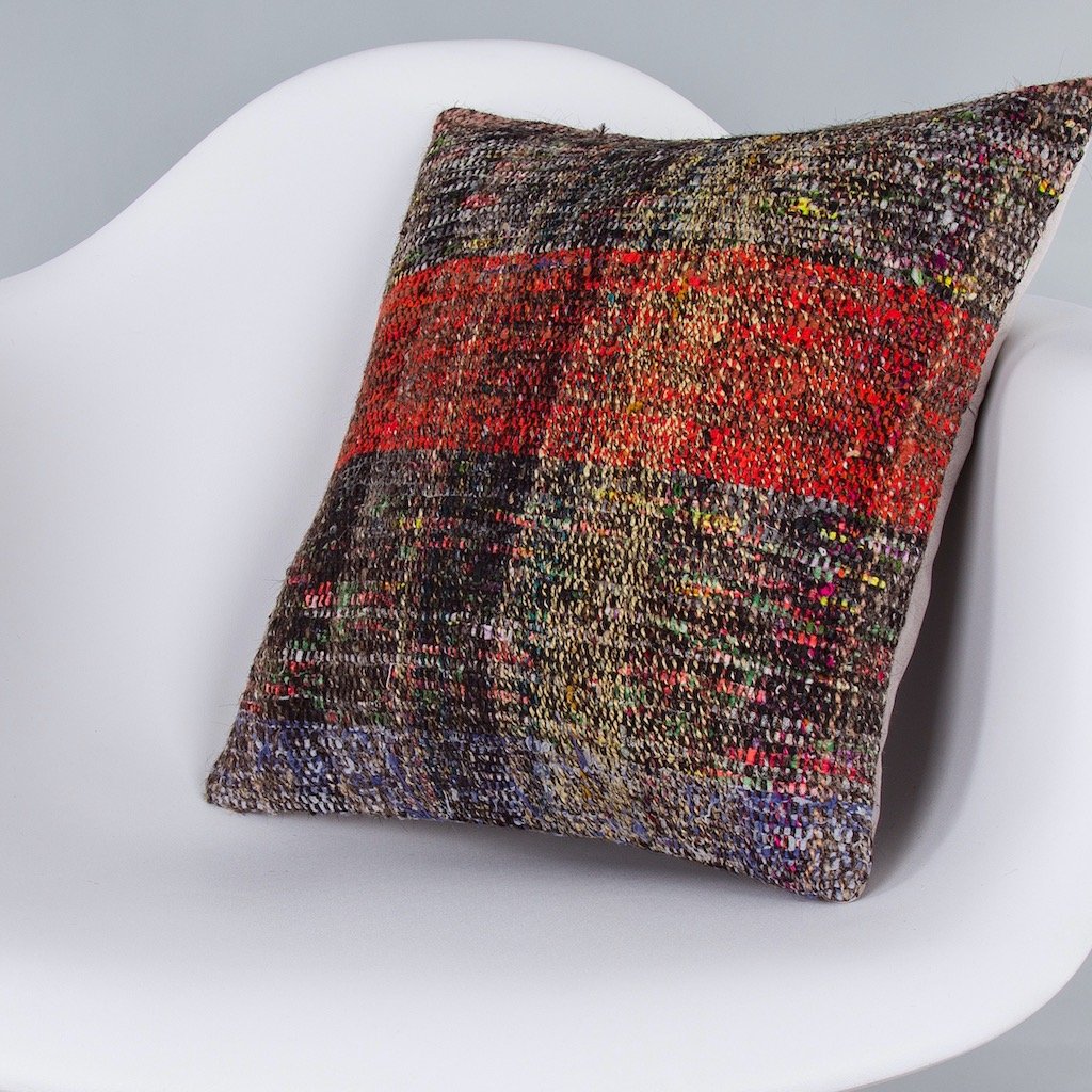 Contemporary_Multiple Color_Kilim Pillow Cover_16x16_Z1006_7279