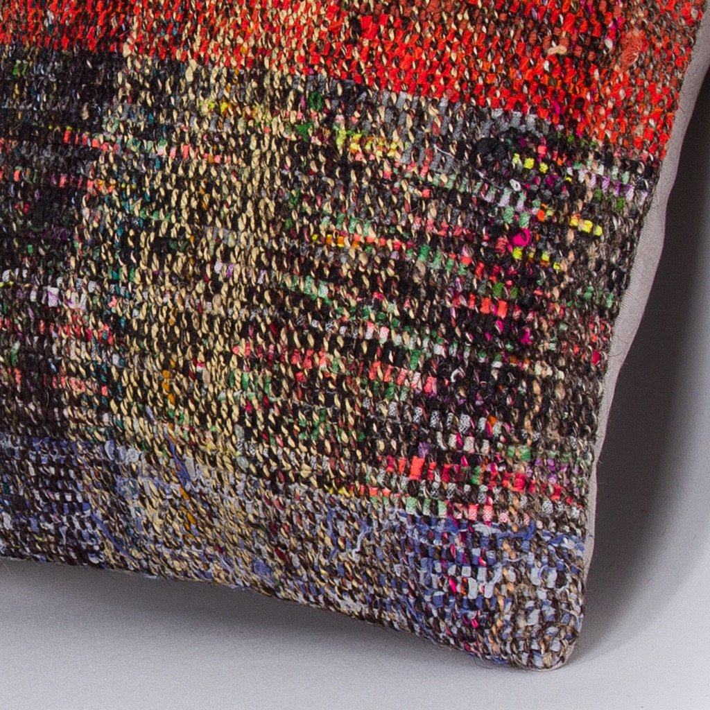 Contemporary_Multiple Color_Kilim Pillow Cover_16x16_Z1006_7279