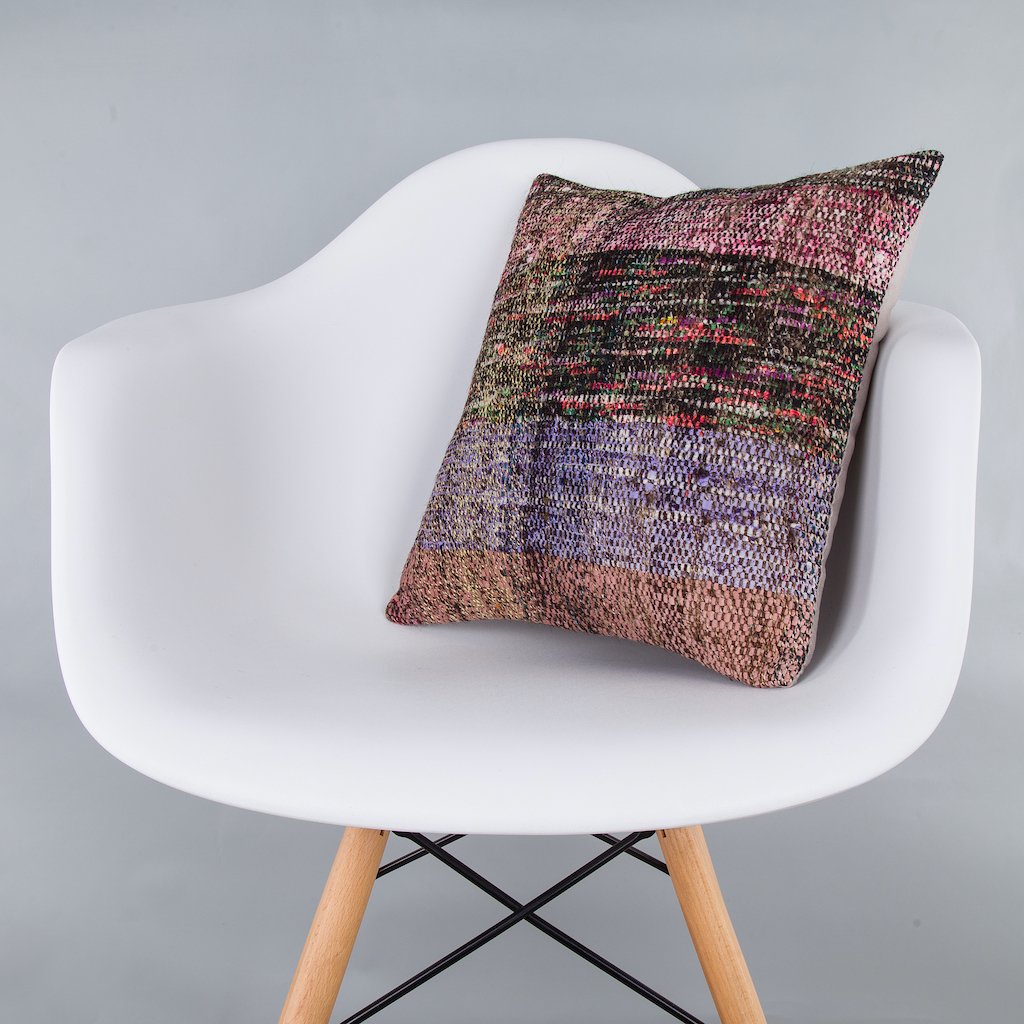 Contemporary_Multiple Color_Kilim Pillow Cover_16x16_Z1006_7281