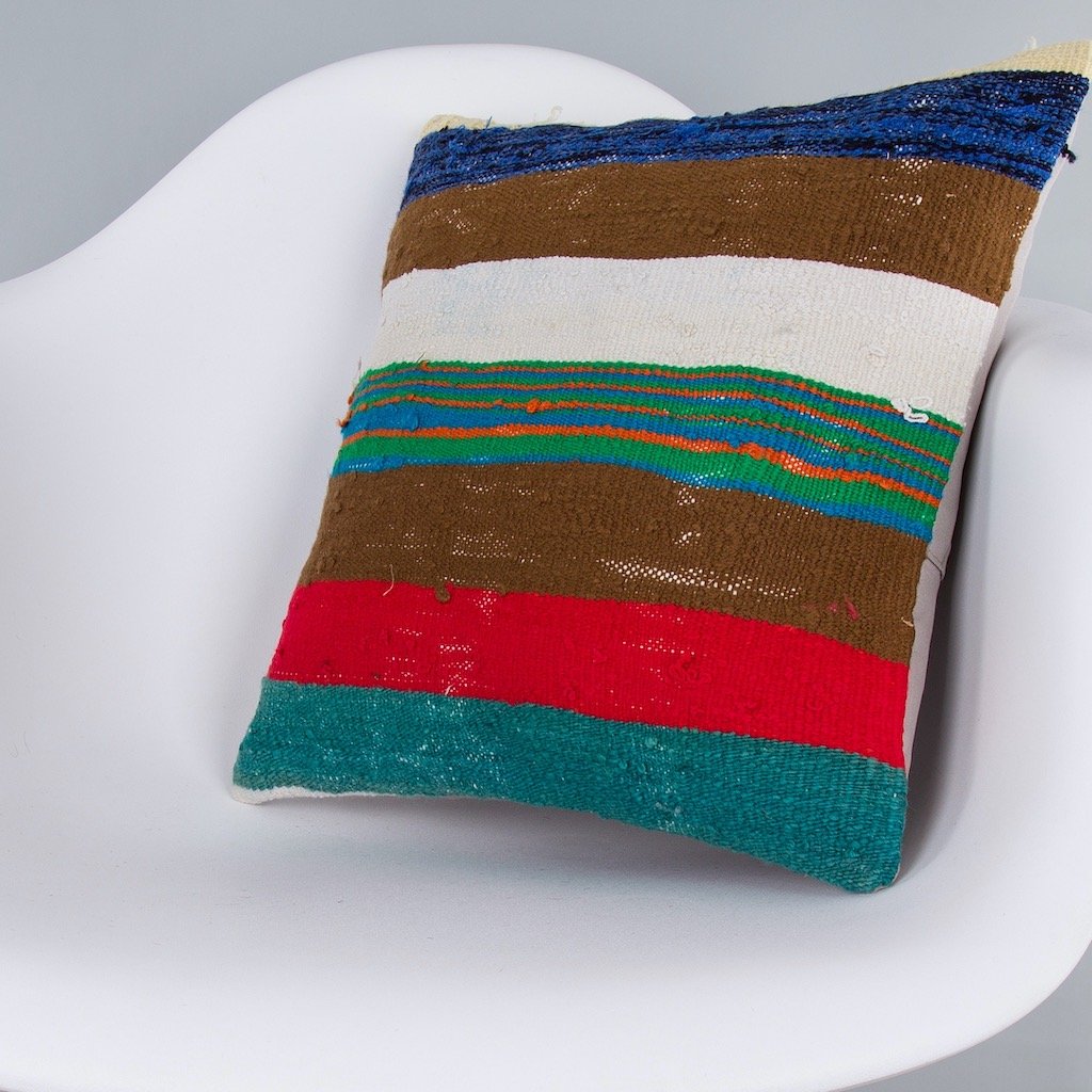 Contemporary_Multiple Color_Kilim Pillow Cover_16x16_Z1006_7313