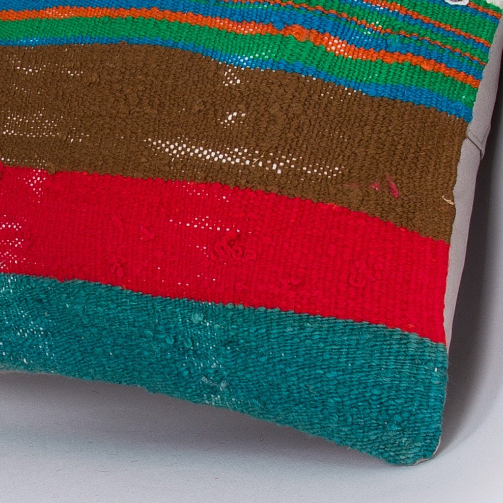 Contemporary_Multiple Color_Kilim Pillow Cover_16x16_Z1006_7313