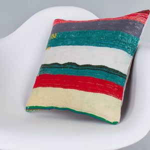 Contemporary_Multiple Color_Kilim Pillow Cover_16x16_Z1006_7314