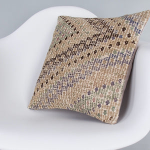 Contemporary_Multiple Color_Kilim Pillow Cover_16x16_Z1006_7341