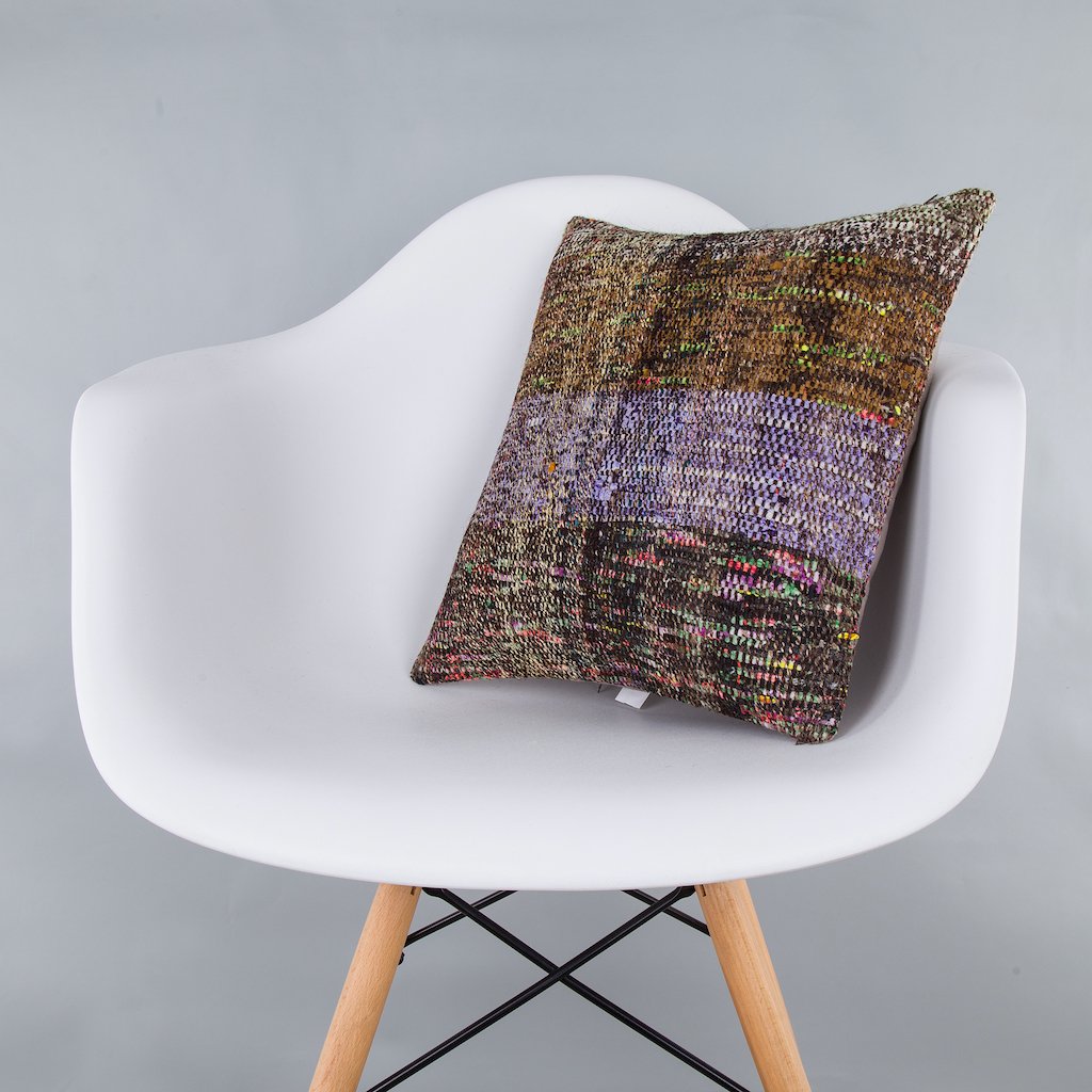 Contemporary_Multiple Color_Kilim Pillow Cover_16x16_Z1006_7386