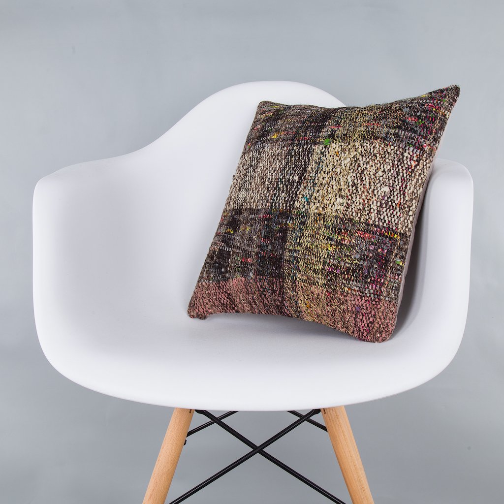 Contemporary_Multiple Color_Kilim Pillow Cover_16x16_Z1006_7397