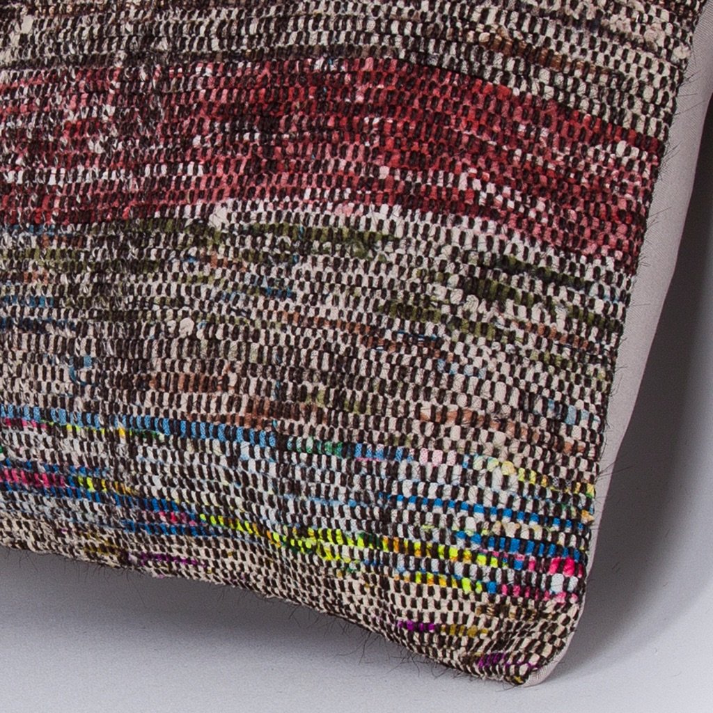 Contemporary_Multiple Color_Kilim Pillow Cover_16x16_Z1006_7417