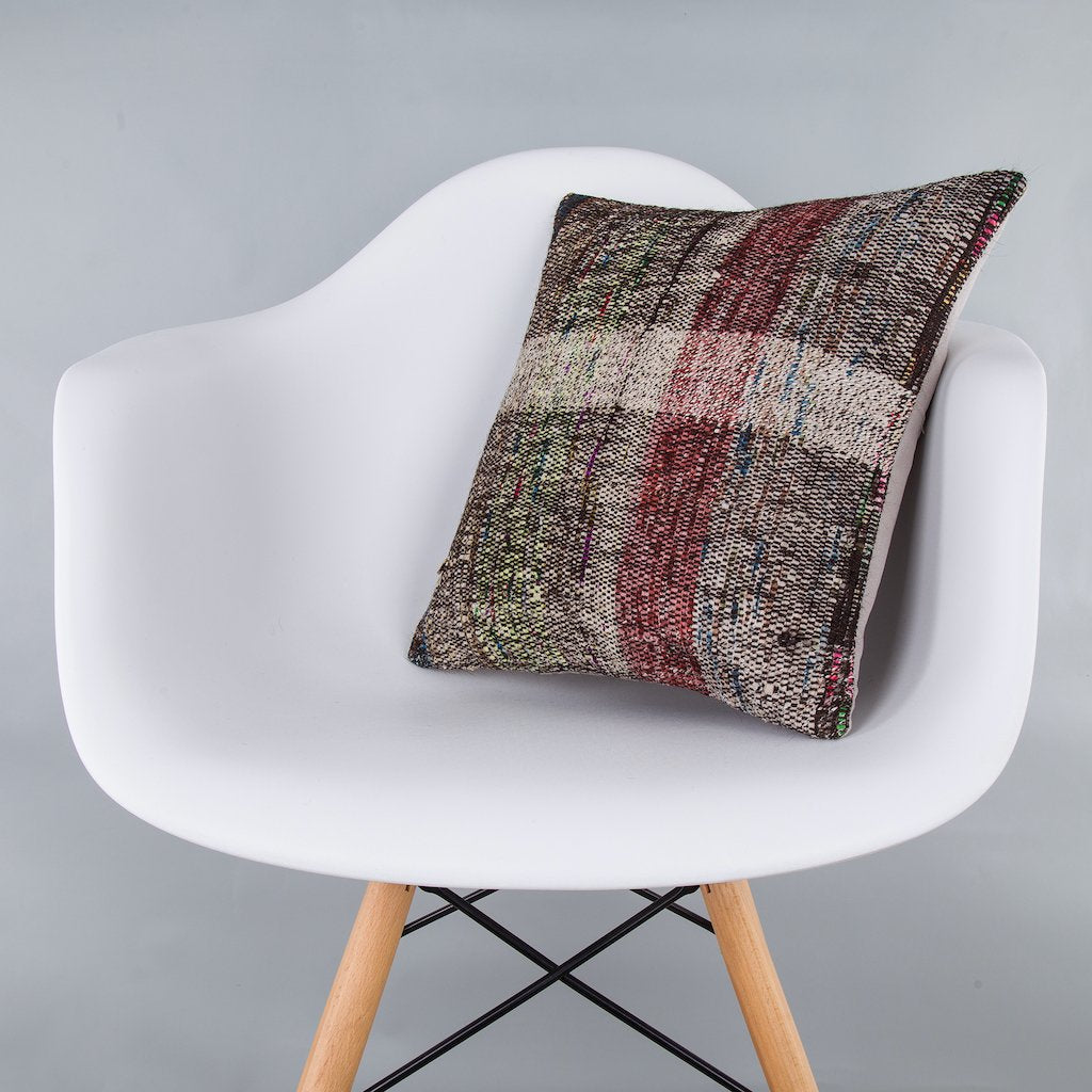 Contemporary_Multiple Color_Kilim Pillow Cover_16x16_Z1006_7449