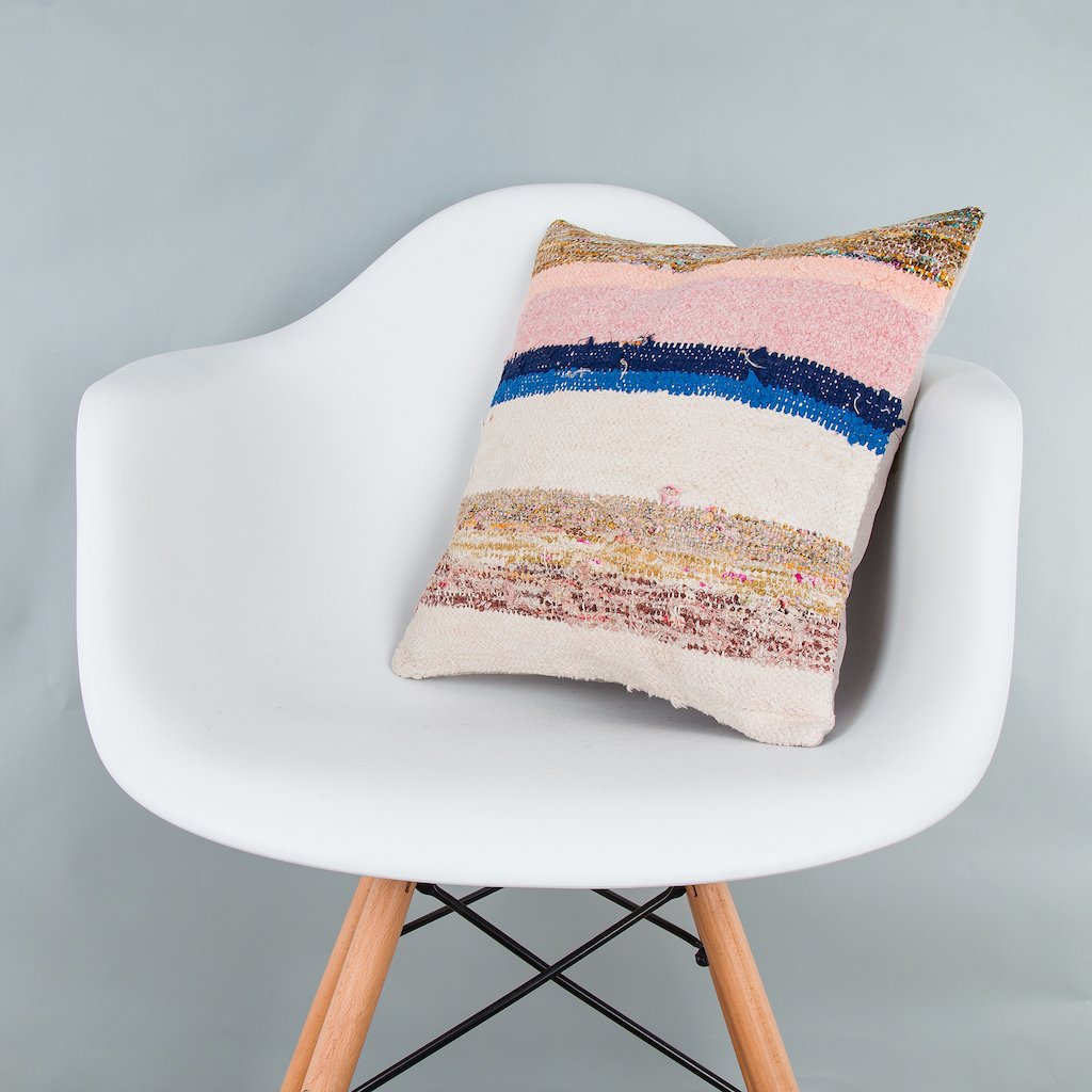 Contemporary_Multiple Color_Kilim Pillow Cover_16x16_Z1006_7468