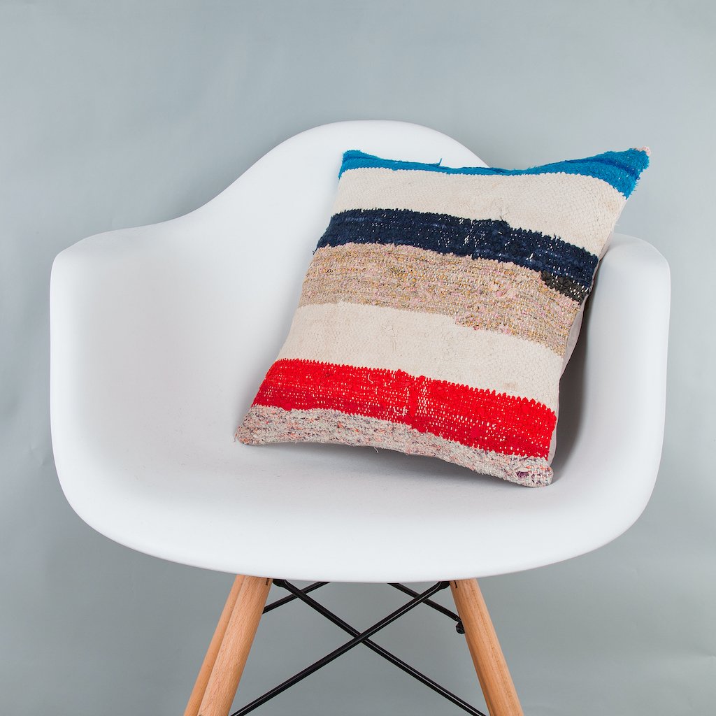 Contemporary_Multiple Color_Kilim Pillow Cover_16x16_Z1006_7469