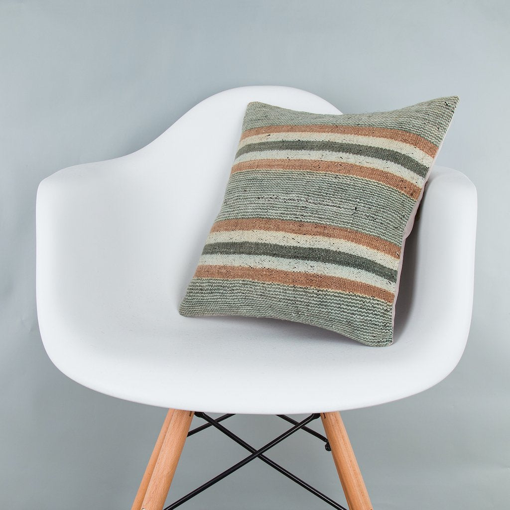 Contemporary_Multiple Color_Kilim Pillow Cover_16x16_Z1006_7483