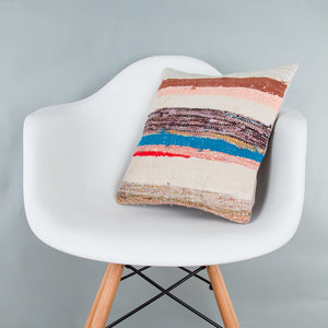 Contemporary_Multiple Color_Kilim Pillow Cover_16x16_Z1006_7484