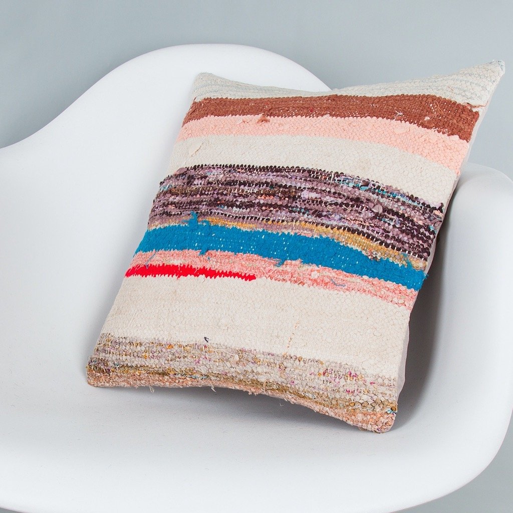 Contemporary_Multiple Color_Kilim Pillow Cover_16x16_Z1006_7484