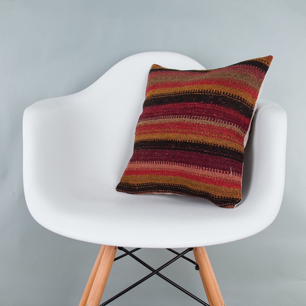 Contemporary_Multiple Color_Kilim Pillow Cover_16x16_Z1006_7505