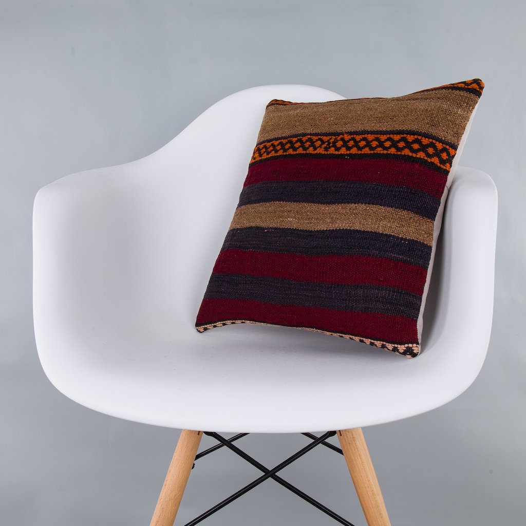 Contemporary_Multiple Color_Kilim Pillow Cover_16x16_Z1006_7521