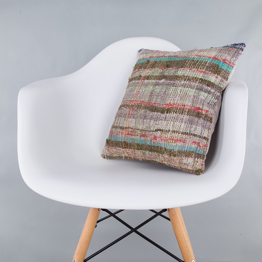 Contemporary_Multiple Color_Kilim Pillow Cover_16x16_Z1006_7560