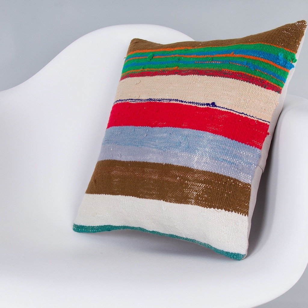 Contemporary_Multiple Color_Kilim Pillow Cover_16x16_Z1006_7566