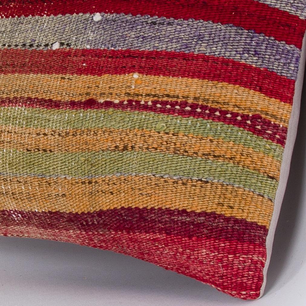 Contemporary_Multiple Color_Kilim Pillow Cover_16x16_Z1006_7585