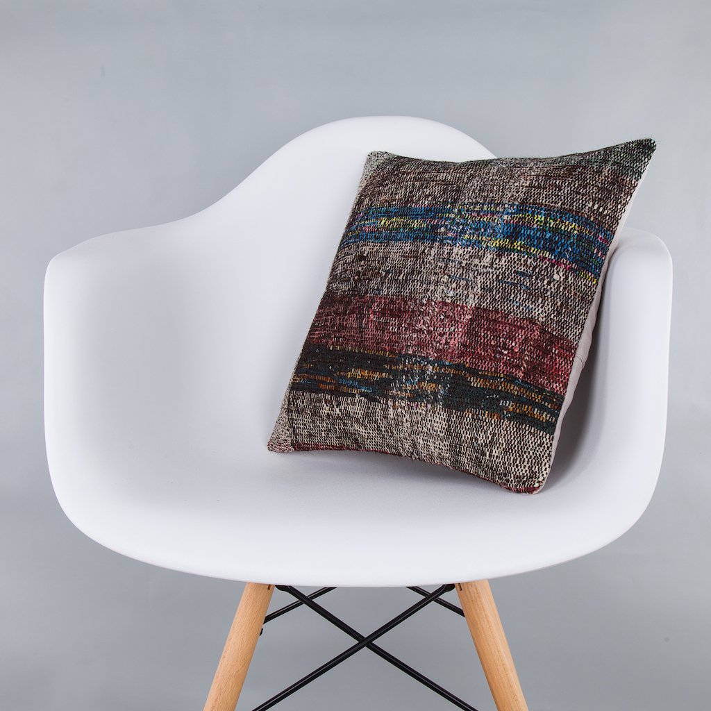 Contemporary_Multiple Color_Kilim Pillow Cover_16x16_Z1006_7591