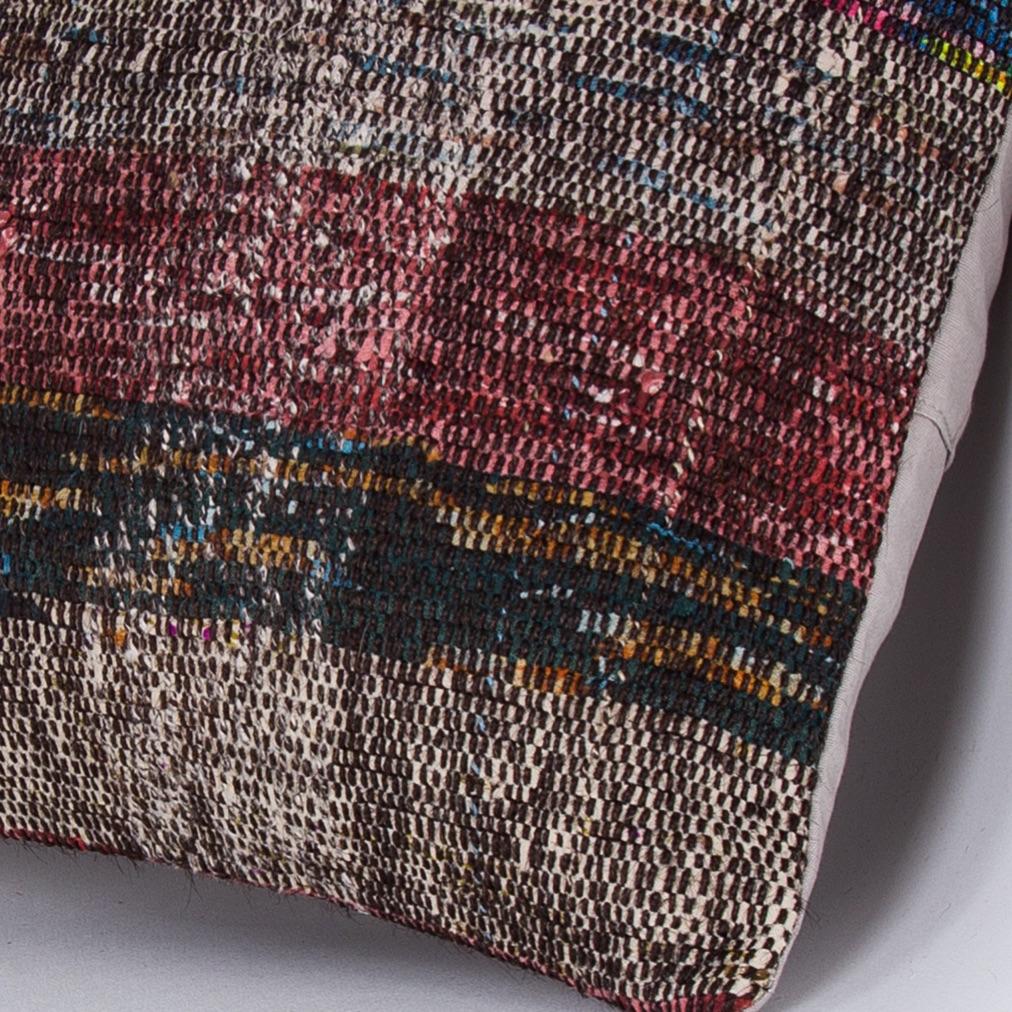 Contemporary_Multiple Color_Kilim Pillow Cover_16x16_Z1006_7591