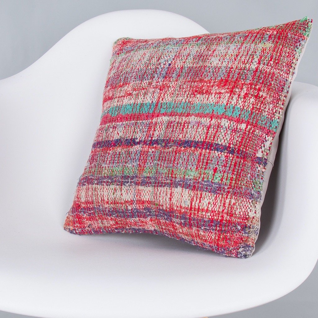 Contemporary_Multiple Color_Kilim Pillow Cover_16x16_Z1006_7617